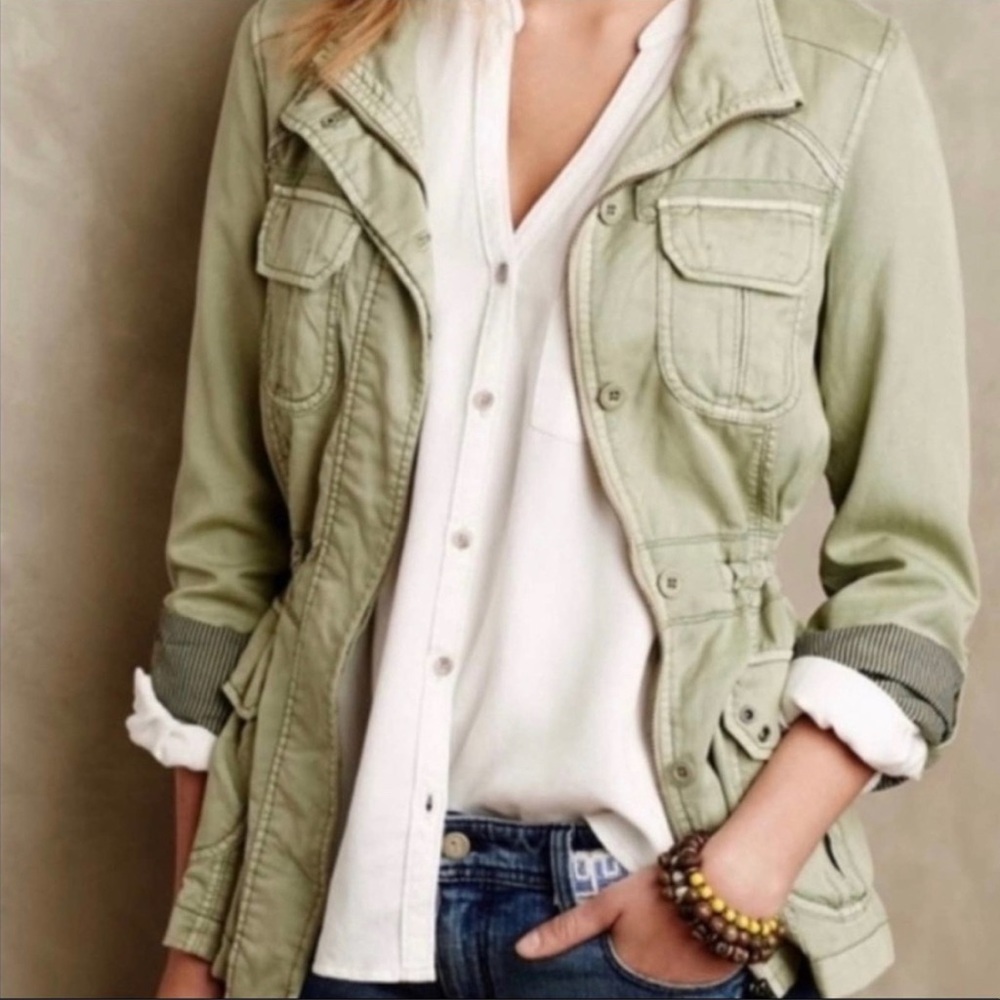 Anthropologie Marrakech utility jacket